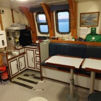 Hot drinks in the upper mess