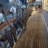 Bridge deck - port side looking forward